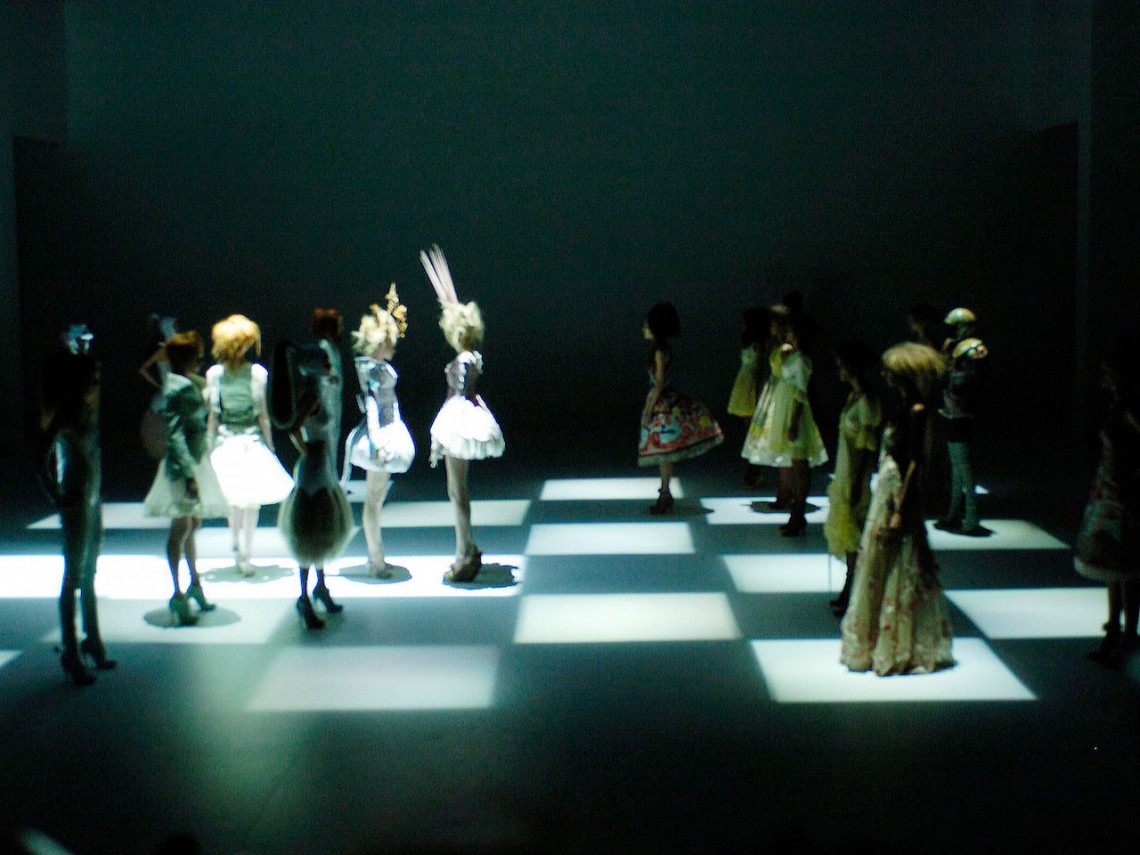 It's Only a Game, S/S 2005 Alexander McQueen Image: firstVIEW