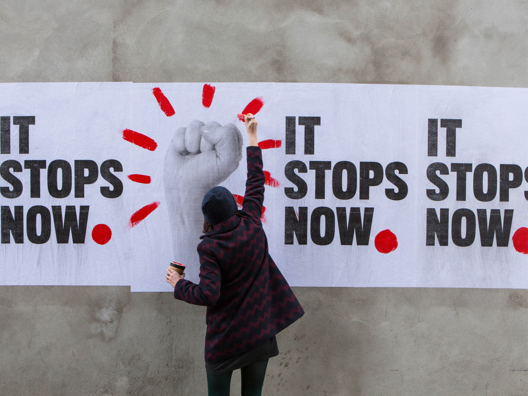 It Stops Now campaign for the National Women_s Council of Ireland_designed by Piquant Media_selected by the 100 Archive