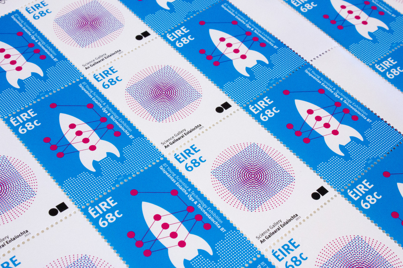 Science Stamps_designed by Detail_selected by the 100 Archive