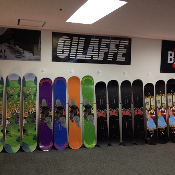 Gilaffe Snowboards